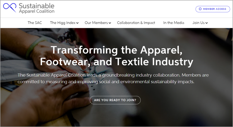 sustainable apparel coalition