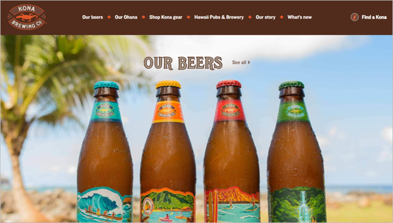 kona eco friendly beer