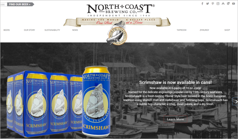 north coast eco friendly beer