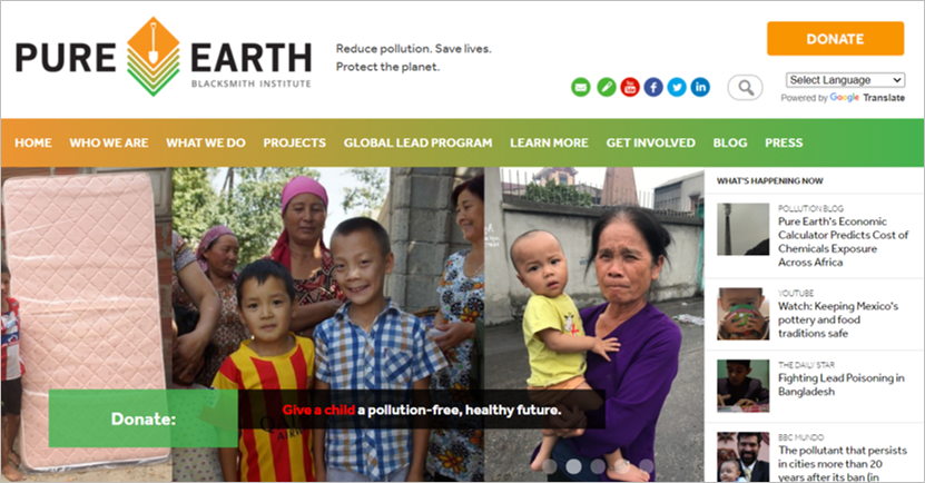 best environmental charities pure earth