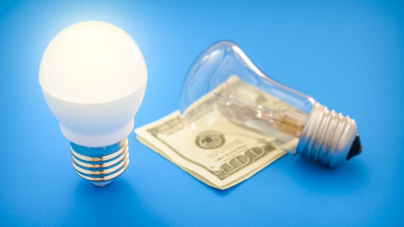 eco-friendly lightbulb money saving