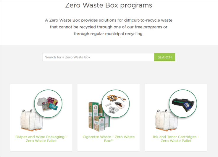 zero waste box programs sustainable office supplies