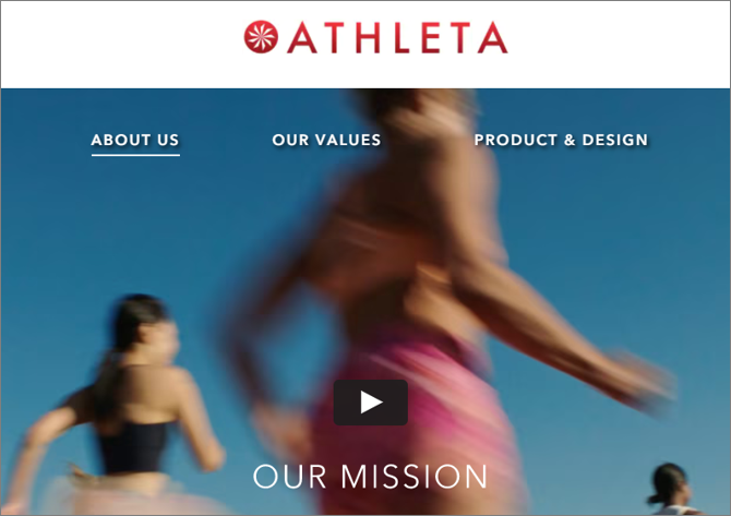 sustainable fitness brands athleta